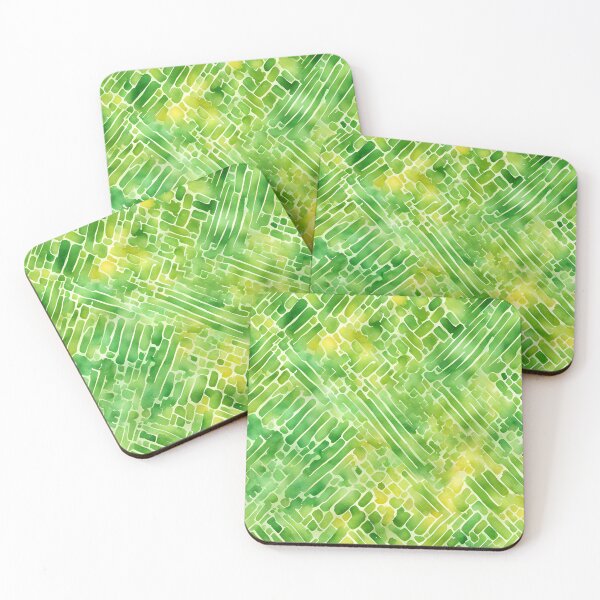 Item preview, Abstract Woven Greens designed and sold by CalmnessbyChoice.