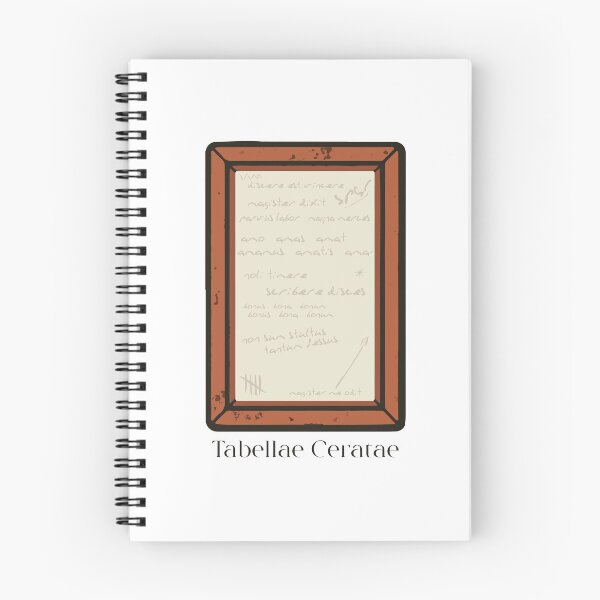 Item preview, Latin Notebook – Tabellae Ceratae designed and sold by FeminaFacti.