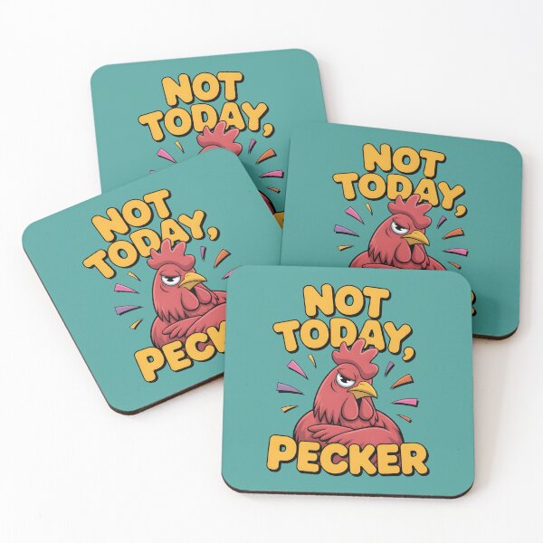 Item preview, Not Today Pecker designed and sold by AniArtPL.