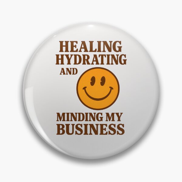 Item preview, Healing Hydrating Minding My Business Quote Design designed and sold by tinytwist.