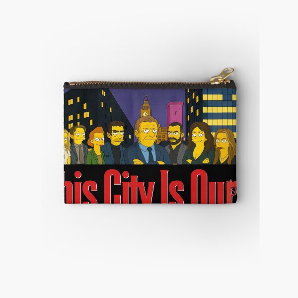 Item preview, This City Is Ours Simpons Sopranos Style Poster designed and sold by WhoRemembers.