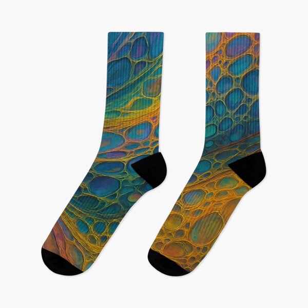 Item preview, Cellular Flow of Vibrant Hues designed and sold by AbstractAnom.