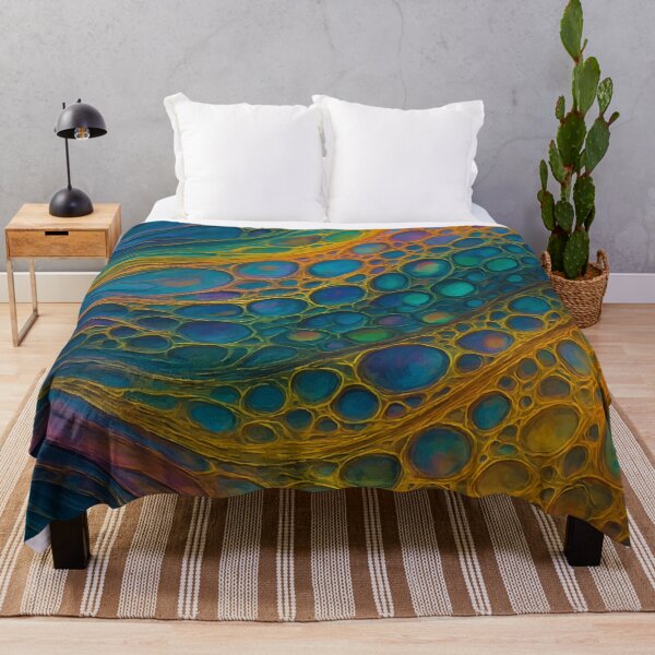 Item preview, Cellular Flow of Vibrant Hues designed and sold by AbstractAnom.