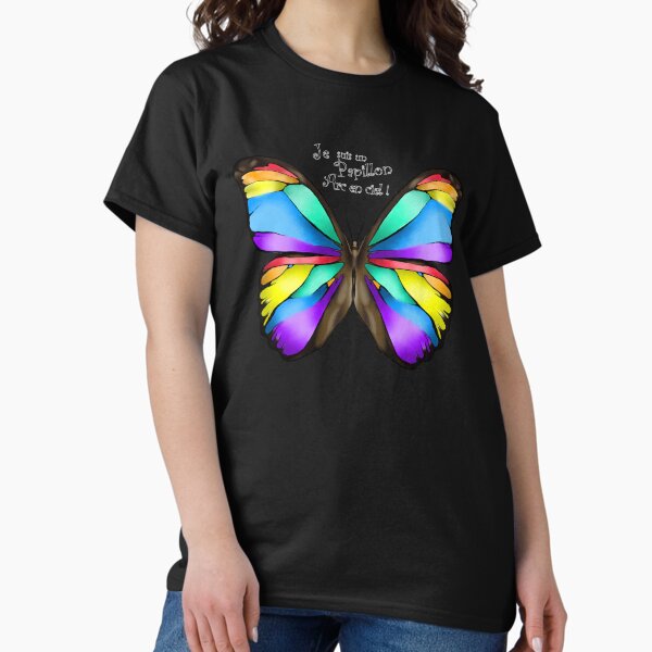 I am a rainbow butterfly Classic T-Shirt