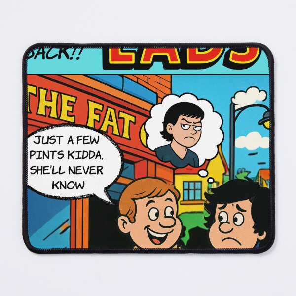 Item preview, Likely Lads Beano Poster designed and sold by WhoRemembers.