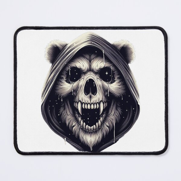 Item preview, Melting Bear Skull of the 8th Dimension designed and sold by nikkolaus.