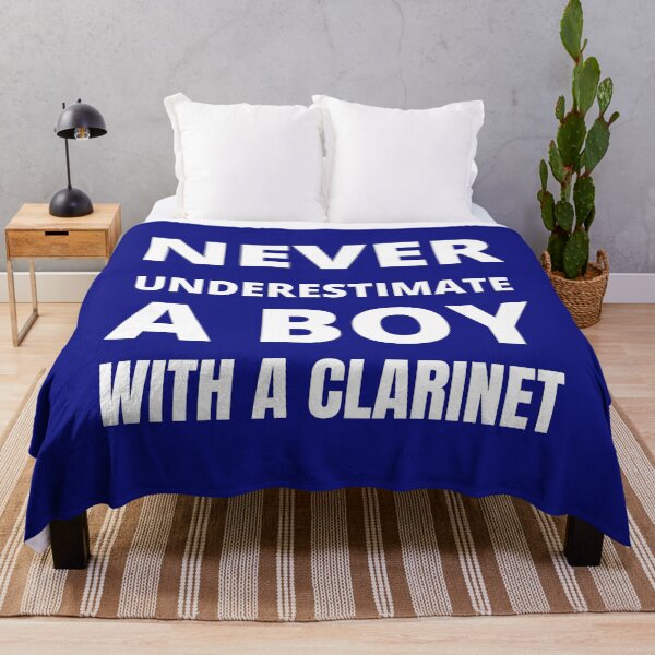 Item preview, Never underestimate a boy with a clarinet designed and sold by fev-rocks.