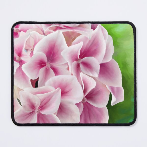 Item preview, Pink hydrangea close-up designed and sold by BWF3sides.