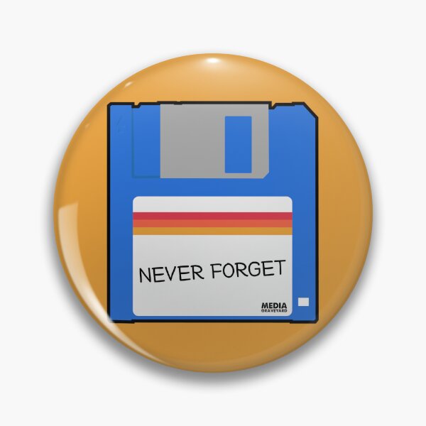 Item preview, Never Forget: 3.5" Floppy Disk designed and sold by doctorheadly.