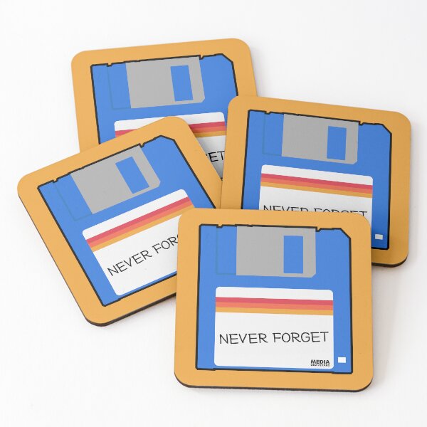 Item preview, Never Forget: 3.5" Floppy Disk designed and sold by doctorheadly.