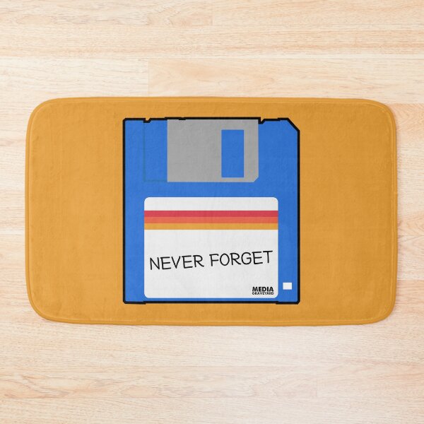 Item preview, Never Forget: 3.5" Floppy Disk designed and sold by doctorheadly.