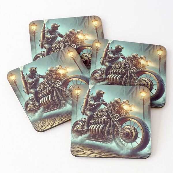 Item preview, Steam Rider: Brass & Thunder on Cobblestone designed and sold by AbstractAnom.