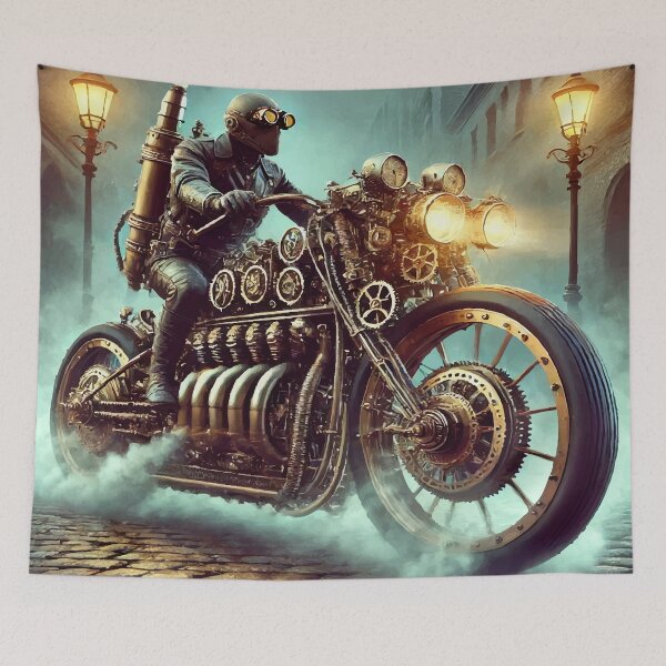 Item preview, Steam Rider: Brass & Thunder on Cobblestone designed and sold by AbstractAnom.