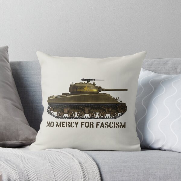 Item preview, Sherman Tank - No Mercy for Fascism designed and sold by Thelittlelord.