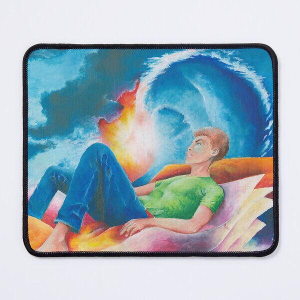 Item preview, Young man asleep under a stormy sky designed and sold by BWF3sides.