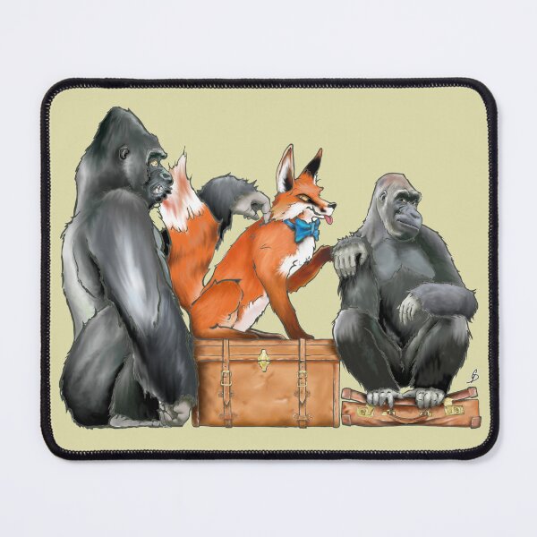 Item preview, The gorilla, the fox and the monkey designed and sold by BWF3sides.