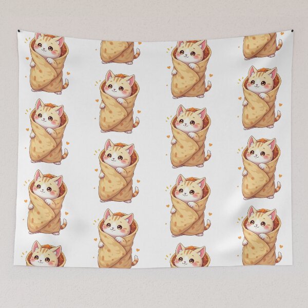 Item preview, Cat burrito  designed and sold by Kimicute.