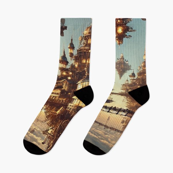Item preview, Empire of Steam: Skyborne Cityscapes designed and sold by AbstractAnom.