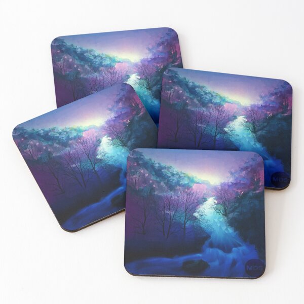 Item preview, Blue Misty Morning designed and sold by Midnight Daze Studio.