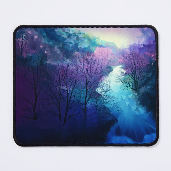 Item preview, Blue Misty Morning designed and sold by Midnight Daze Studio.