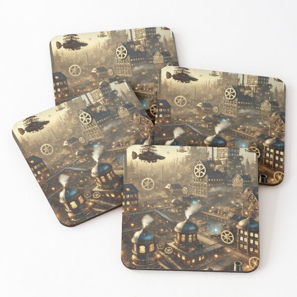 Item preview, Clockwork Metropolis: Gears of the Sky designed and sold by AbstractAnom.