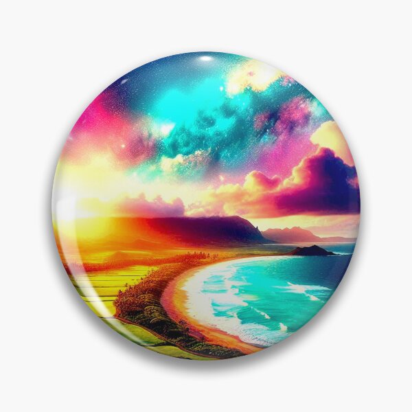 Item preview, "Shoreline Cosmos Earth and Sky United" designed and sold by ADCSunshine.