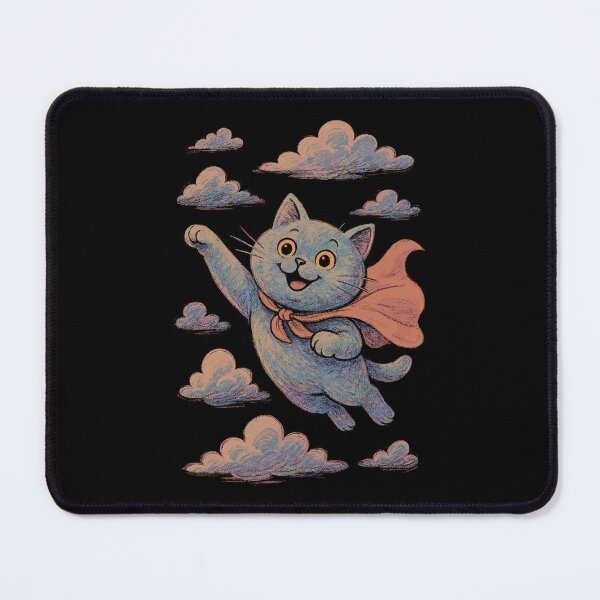 Item preview, Super Cat British Shorthair Blue Cape Gift designed and sold by Pineapple-Tree.