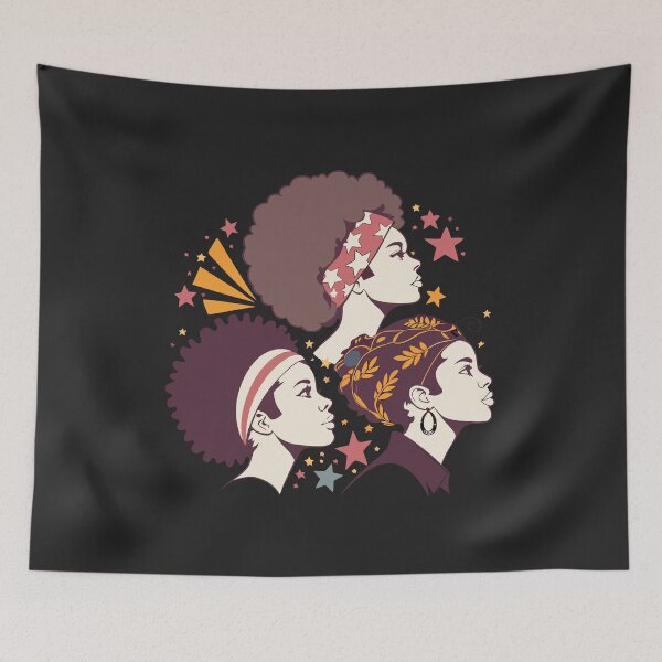 Item preview, Afro-Artistic Portrait, Ideal Gift designed and sold by Indoni.