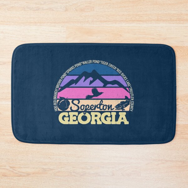 Item preview, Soperton Georgia Sunset Retro Vintage Local Pride Logo designed and sold by CRHPOD20.