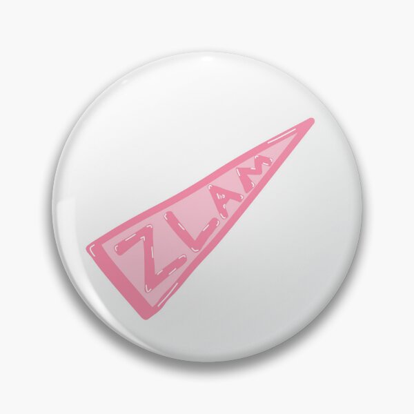 Item preview, Pink ZLAM Pennant Sticker – Sorority Spirit designed and sold by summer-loving.