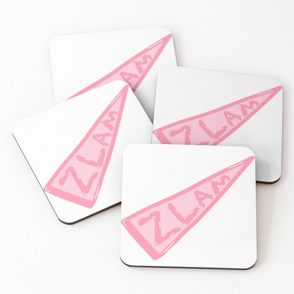 Item preview, Pink ZLAM Pennant Sticker – Sorority Spirit designed and sold by summer-loving.