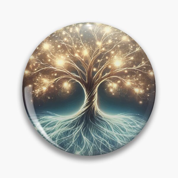 Item preview, The Luminous Root: Tree of Connection designed and sold by AbstractAnom.