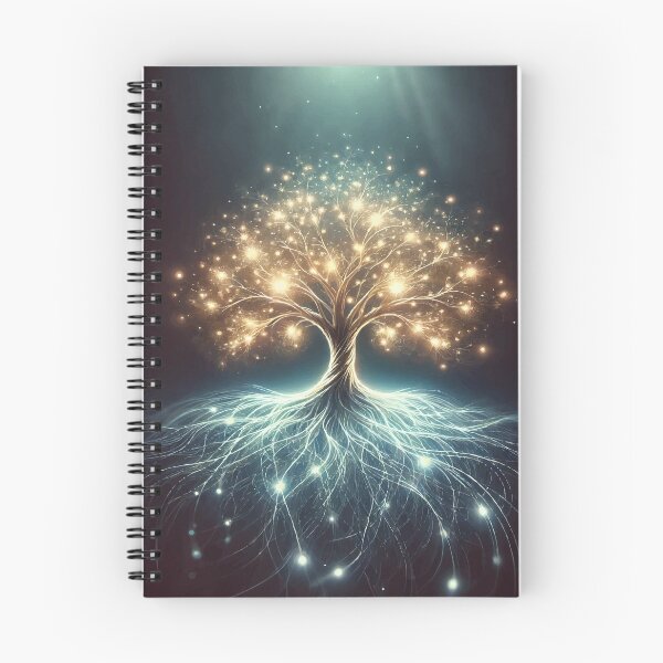 Item preview, The Luminous Root: Tree of Connection designed and sold by AbstractAnom.