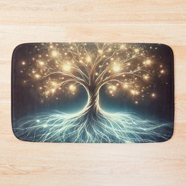 Item preview, The Luminous Root: Tree of Connection designed and sold by AbstractAnom.