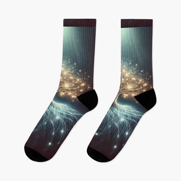 Item preview, The Luminous Root: Tree of Connection designed and sold by AbstractAnom.