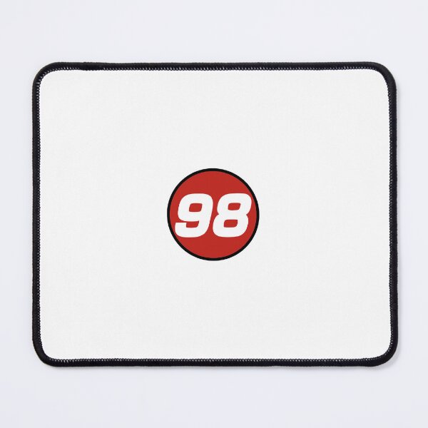 Item preview, 98 Ken Miles race number designed and sold by FeralJackRabit.
