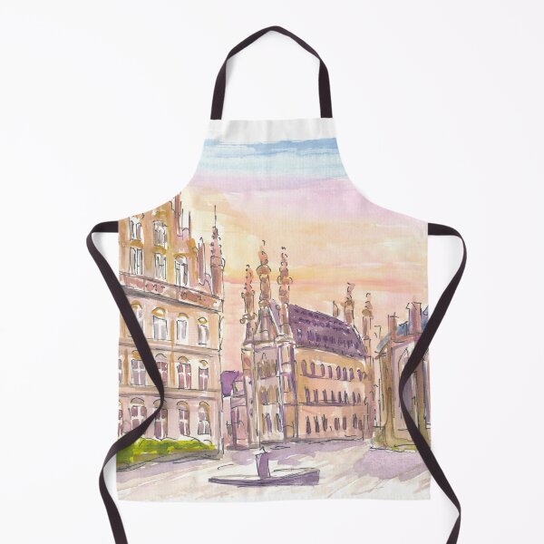 Item preview, Gothic Grandeur at Leuven Town Hall City Square designed and sold by artshop77.