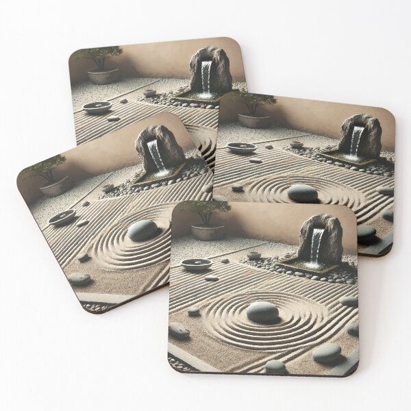 Item preview, Stillness in Motion: Zen Garden Serenity designed and sold by AbstractAnom.