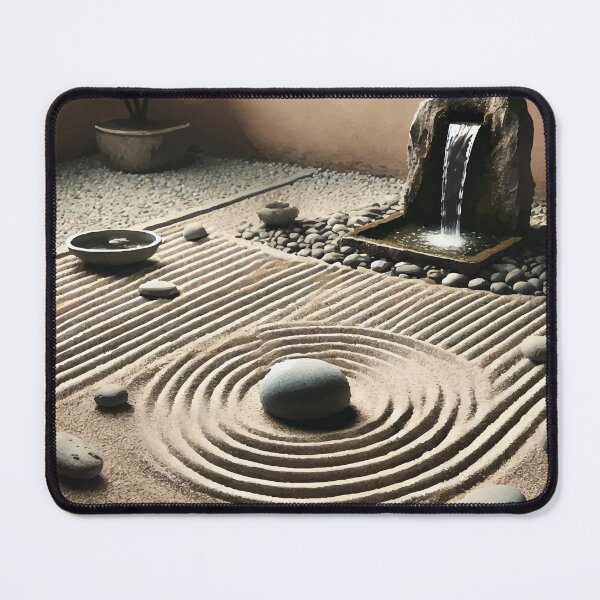 Item preview, Stillness in Motion: Zen Garden Serenity designed and sold by AbstractAnom.