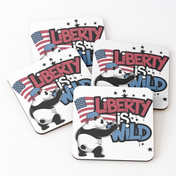 Item preview, Graffiti Panda 4th of July – Urban Street Art with Patriotic Edge designed and sold by ARTReMi.