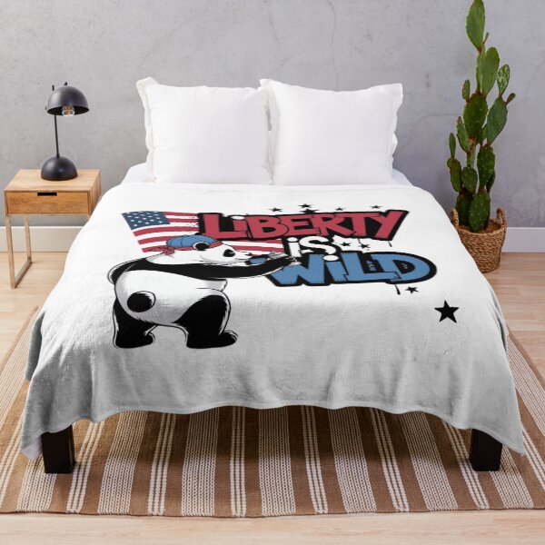 Item preview, Graffiti Panda 4th of July – Urban Street Art with Patriotic Edge designed and sold by ARTReMi.