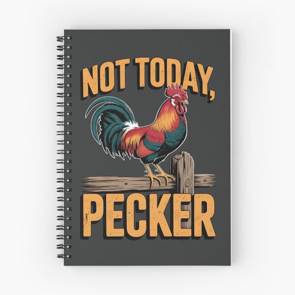 Item preview, Not Today Pecker designed and sold by AniArtPL.