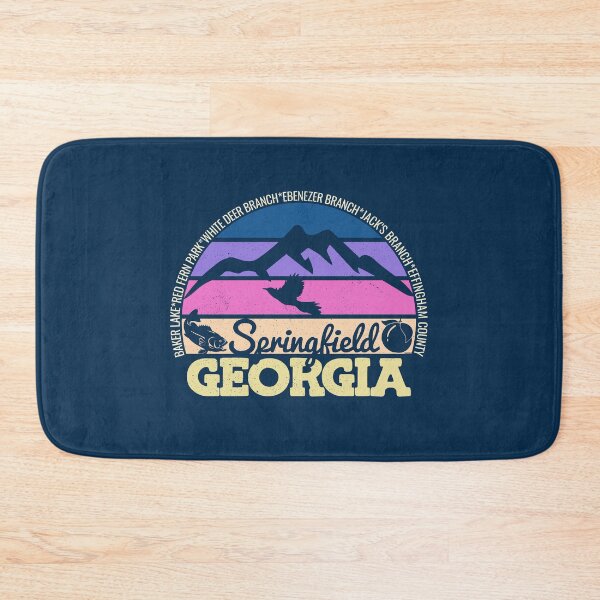 Item preview, Springfield Georgia Sunset Retro Vintage Local Pride Logo designed and sold by CRHPOD20.