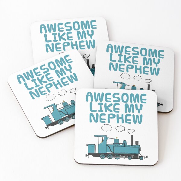 Item preview, Awesome Like My Nephew, Uncle Father's Day Train designed and sold by doodlerob.