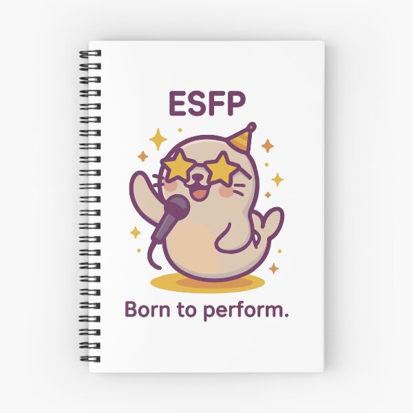 Item preview, ESFP Kawaii | Performer Seal with Star Glasses - Born to Shine designed and sold by SealSquad.