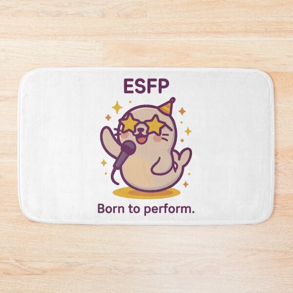 Item preview, ESFP Kawaii | Performer Seal with Star Glasses - Born to Shine designed and sold by SealSquad.