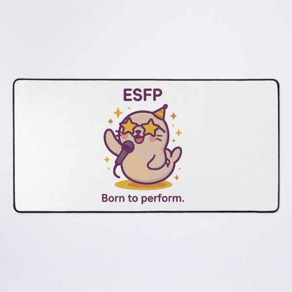 Item preview, ESFP Kawaii | Performer Seal with Star Glasses - Born to Shine designed and sold by SealSquad.