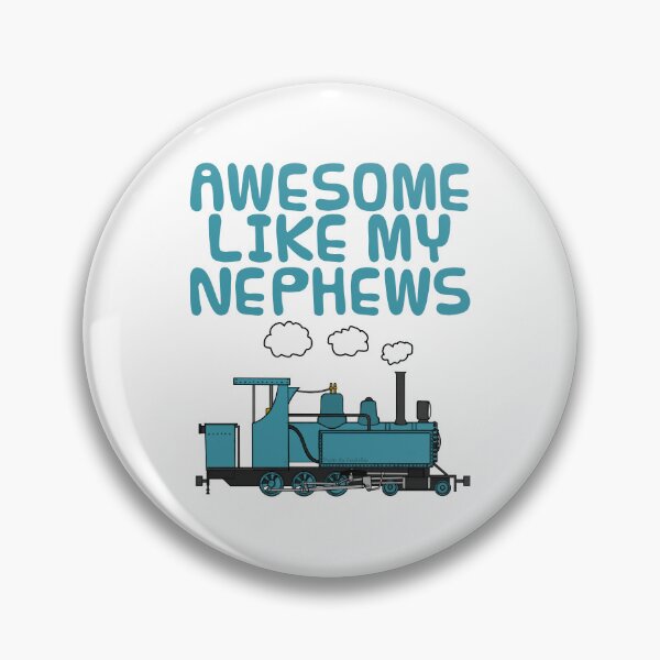 Item preview, Awesome Like My Nephews, Uncle Father's Day Train designed and sold by doodlerob.