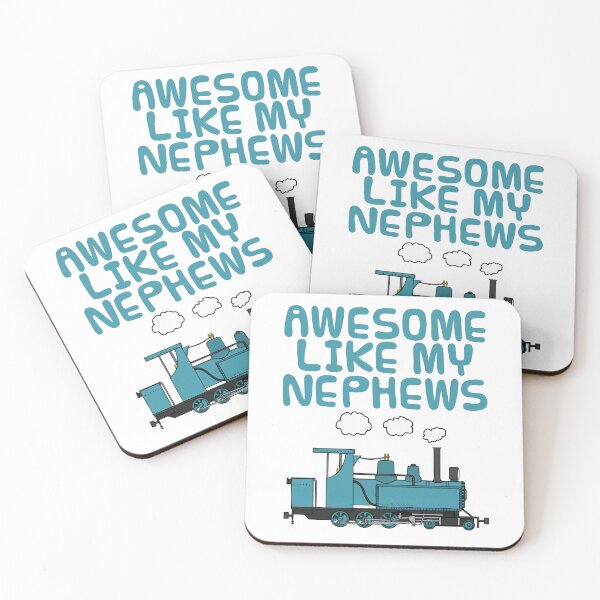 Item preview, Awesome Like My Nephews, Uncle Father's Day Train designed and sold by doodlerob.