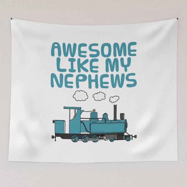 Item preview, Awesome Like My Nephews, Uncle Father's Day Train designed and sold by doodlerob.